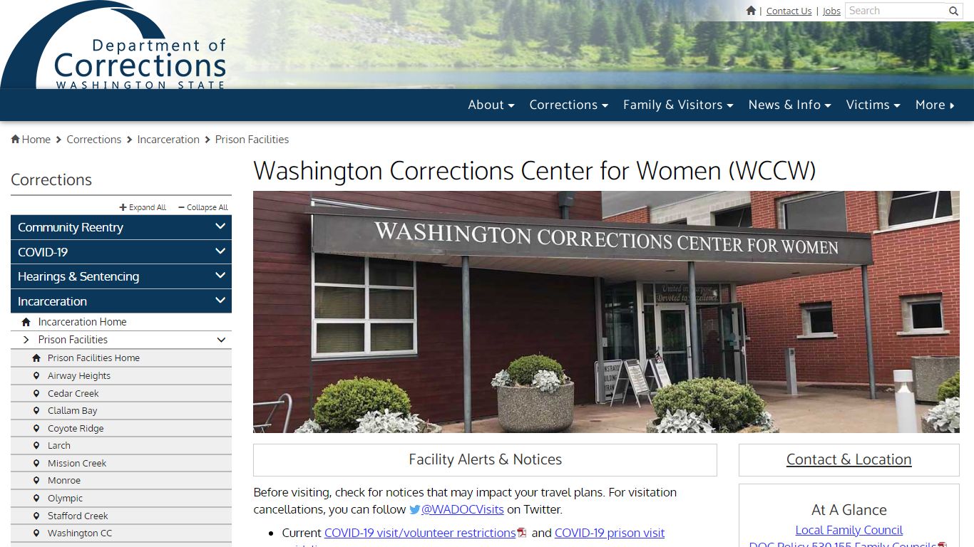 Washington Corrections Center for Women (WCCW)